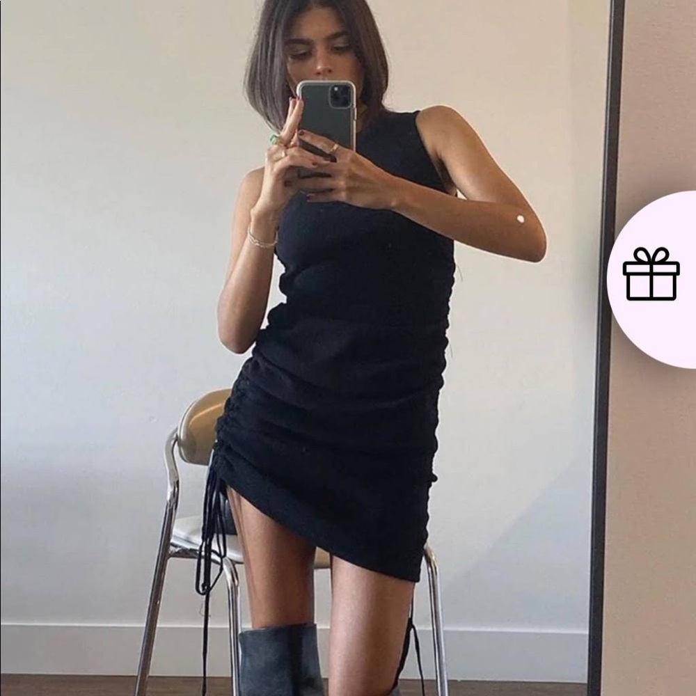 Princess Polly Military Minds Dress - Black